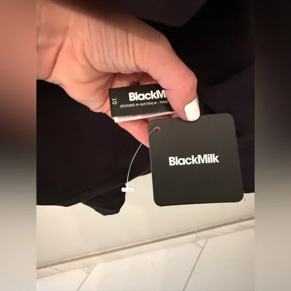 Blackmilk Black Dress - Picture 5 of 8